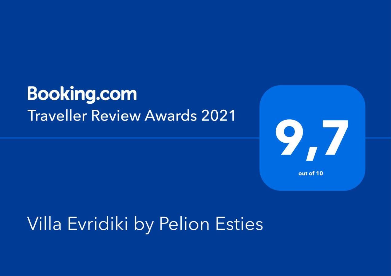 Villa Evridiki By Pelion Esties Agios Georgios Nileias Bagian luar foto